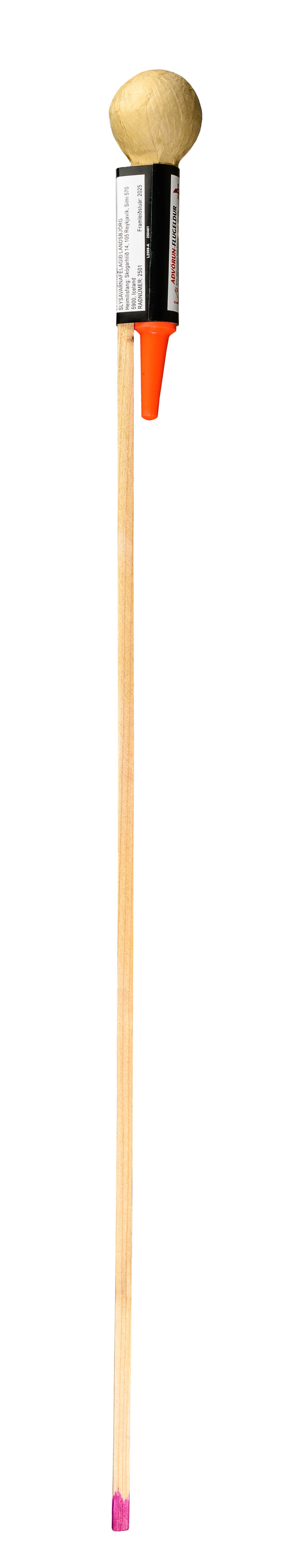 3" Kúluraketta - 1 kúla